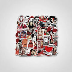 Pack x 5 Stickers La Casa De Papel