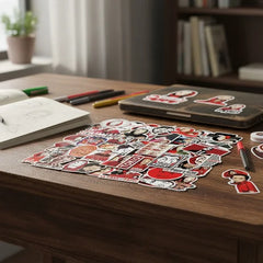 Pack x 5 Stickers La Casa De Papel