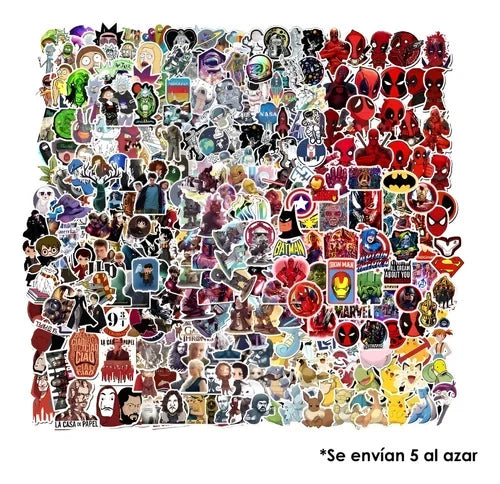 Pack x 5 Stickers Mix