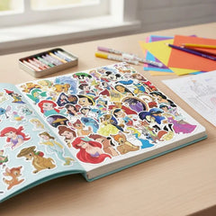 Pack x 5 Stickers Princesas Disney