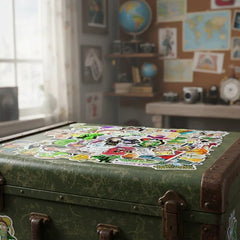 Pack x 5 Stickers Rick And Morty