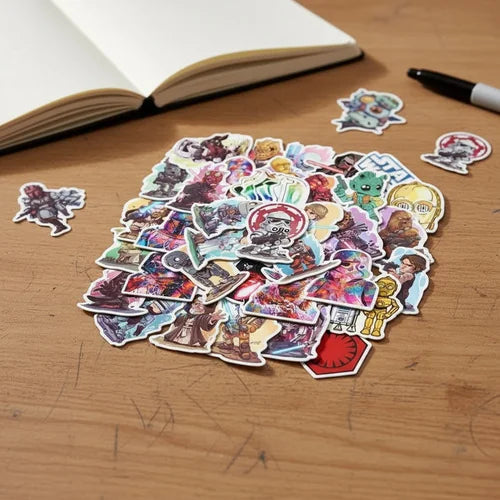 Pack x 5 Stickers Star Wars