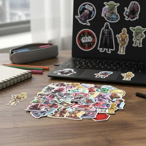 Pack x 5 Stickers Star Wars