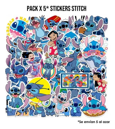 Pack x 5 Stickers Stitch