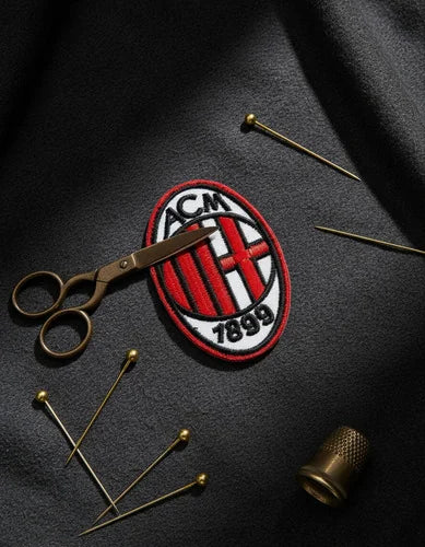 Parche Bordado para Planchar A. C. Milán