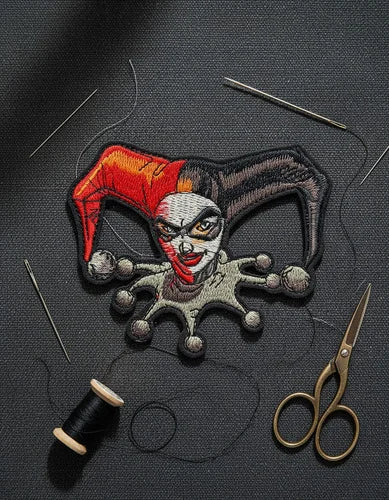 Parche Bordado para Planchar Harley Quinn