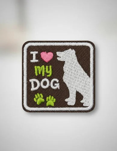 Parche Camiseta Amo a Mi Perro