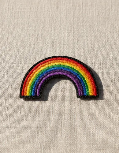 Parche Camiseta Arcoíris