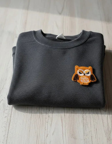 Parche Camiseta Búho Gruñón