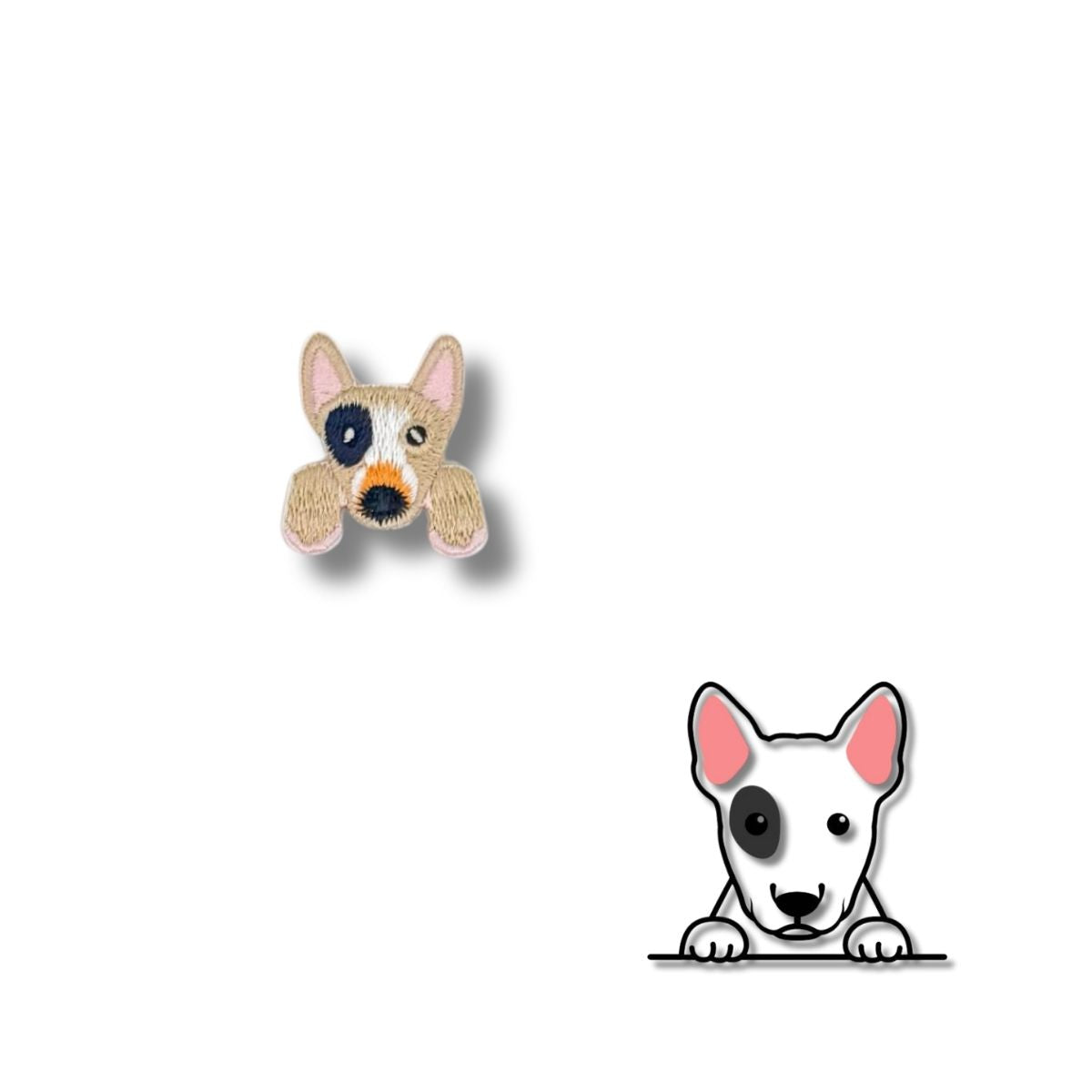 Parche Camiseta Bull Terrier Manchado