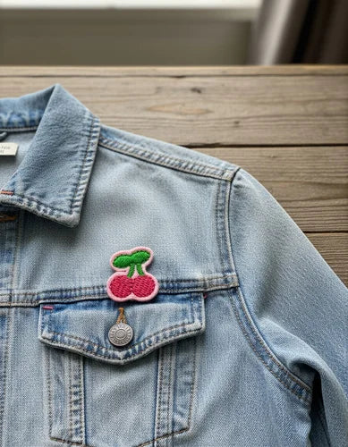 Parche Camiseta Cerezas