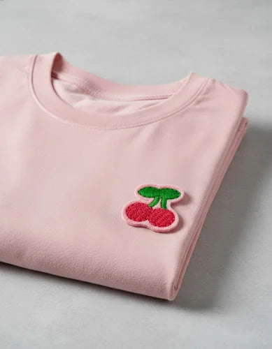 Parche Camiseta Cerezas