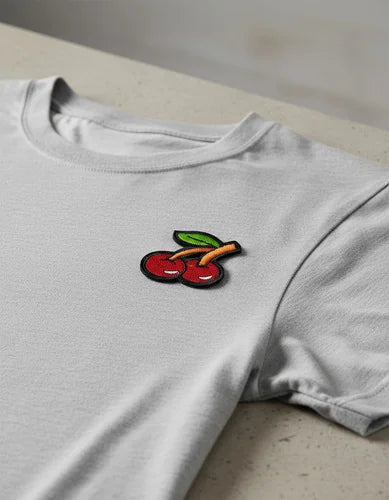 Parche Camiseta Cerezas Pop