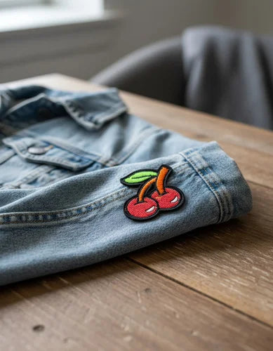 Parche Camiseta Cerezas Pop