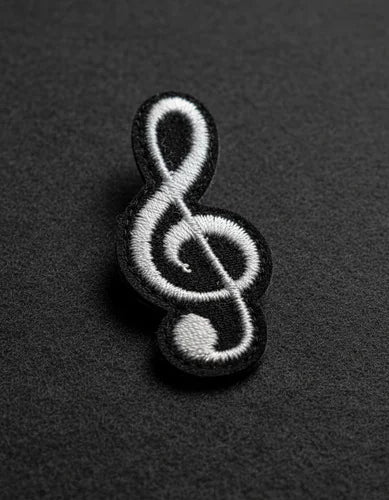 Parche Camiseta Clave de Sol