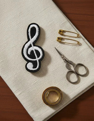 Parche Camiseta Clave de Sol