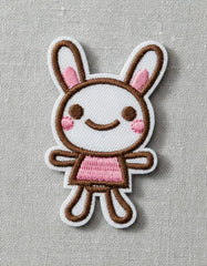 Parche Camiseta Conejita en Vestido Rosa