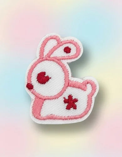 Parche Camiseta Conejito Rosado Tierno