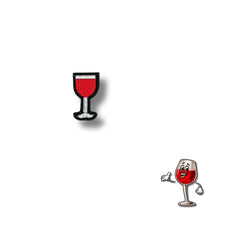 Parche Camiseta Copa de Vino
