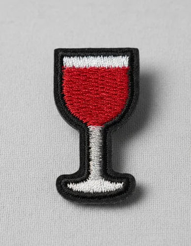 Parche Camiseta Copa de Vino
