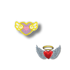 Parche Camiseta Corazón con Alas