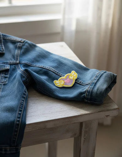 Parche Camiseta Corazón con Alas