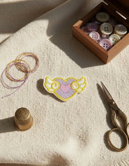 Parche Camiseta Corazón con Alas