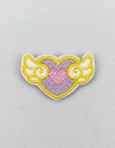 Parche Camiseta Corazón con Alas