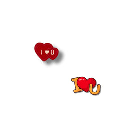 Parche Camiseta Corazones I Love U