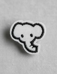 Parche Camiseta Elefante Blanco