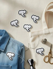Parche Camiseta Elefante Blanco