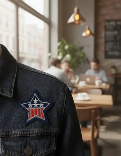 Parche Camiseta Estrella Americana