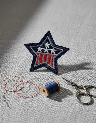 Parche Camiseta Estrella Americana