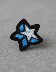 Parche Camiseta Estrella Azul