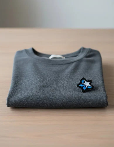 Parche Camiseta Estrella Azul