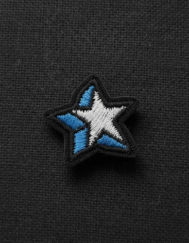 Parche Camiseta Estrella Azul