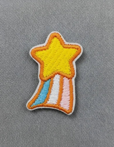 Parche Camiseta Estrella Fugaz Multicolor