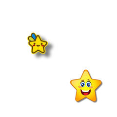 Parche Camiseta Estrella Kawaii