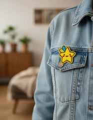 Parche Camiseta Estrella Kawaii