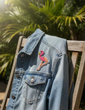 Parche Camiseta Flamenco Tropical