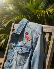 Parche Camiseta Flamenco Tropical