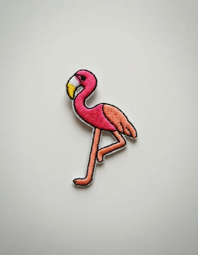 Parche Camiseta Flamenco Tropical