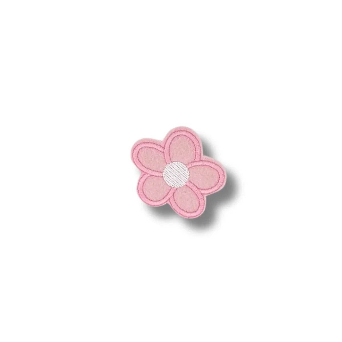 Parche Camiseta Flor Rosa Pastel