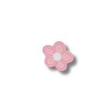 Parche Camiseta Flor Rosa Pastel
