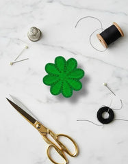 Parche Camiseta Flor Verde