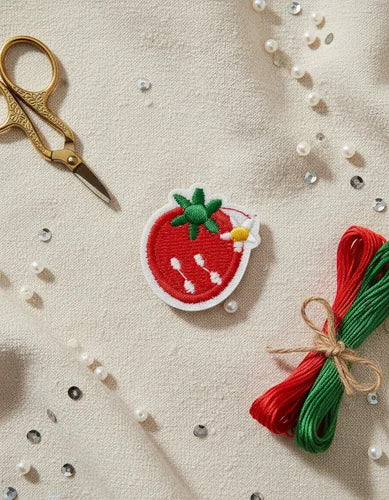 Parche Camiseta Fresa