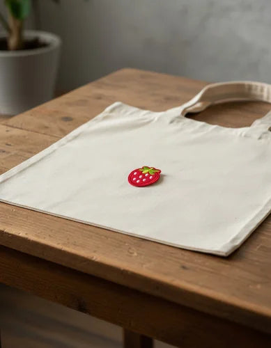 Parche Camiseta Fresa Clásica