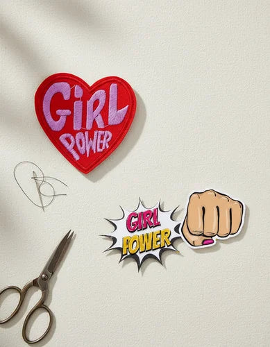 Parche Camiseta Girl Power