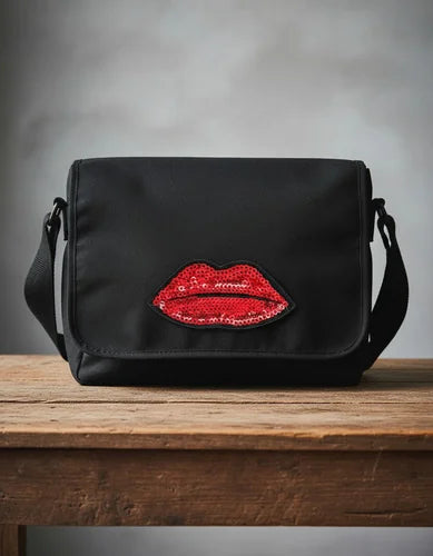 Parche Camiseta Labios Glam