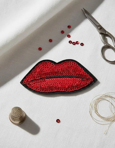 Parche Camiseta Labios Glam